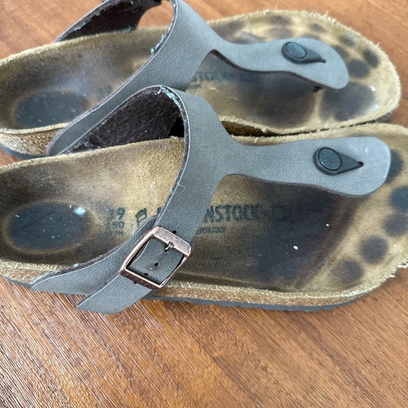 Birkenstock Gizeh Footbed Sandal Mocha Thong Neutral Buckle Shoe - Picture 6 of 7